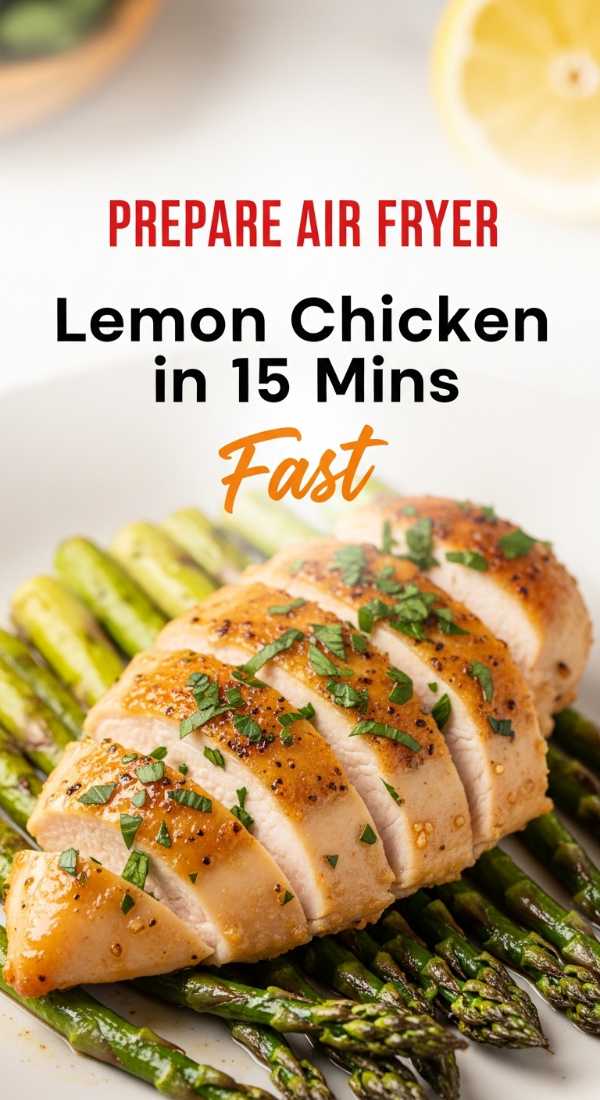 Prepare Air Fryer Lemon Chicken In 15 Minutes 69f451433f296
