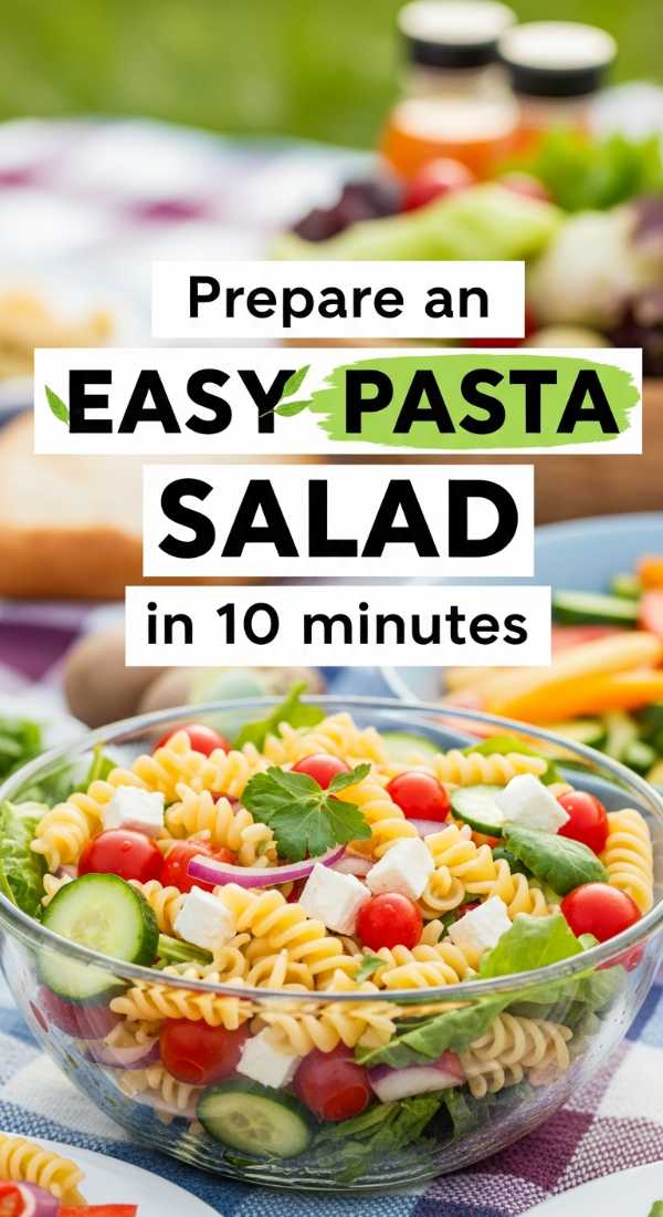 Prepare An Easy Pasta Salad In 10 Minutes 6a06bc7a865b6