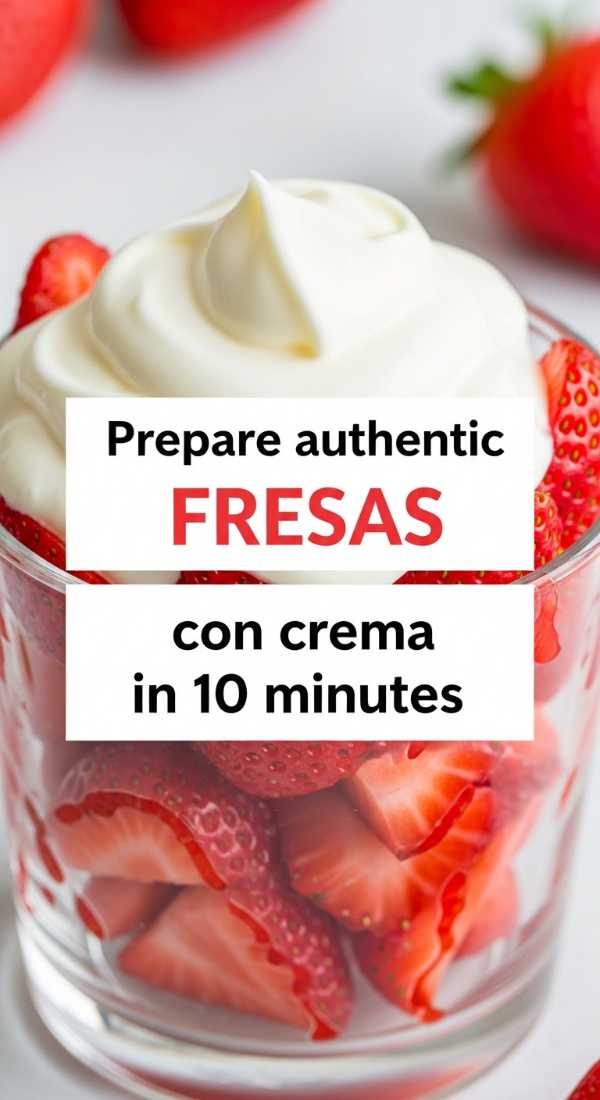 Prepare Authentic Fresas Con Crema In 10 Minutes 6a06e6ce57d31