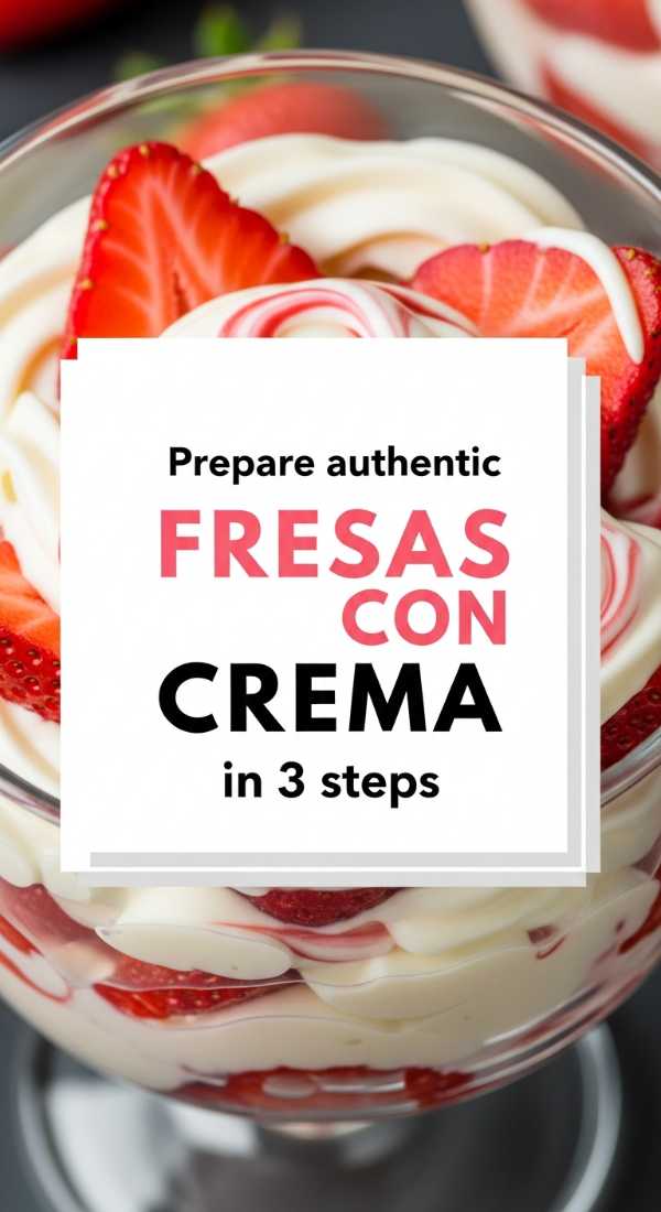 Prepare Authentic Fresas Con Crema In 3 Steps 6a06bdcdf2a82