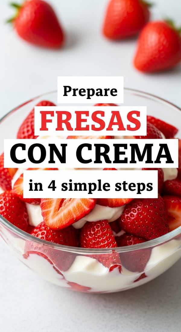 Prepare Authentic Fresas Con Crema In 4 Simple Steps 6a06d0049f246