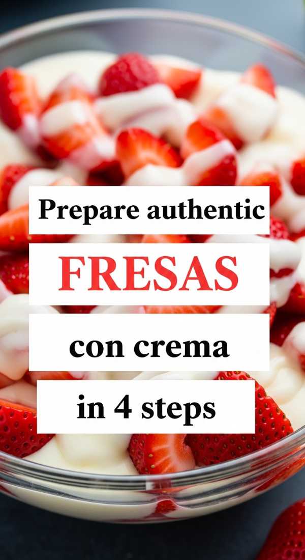 Prepare Authentic Fresas Con Crema In 4 Steps 6a06d01f6b7b3