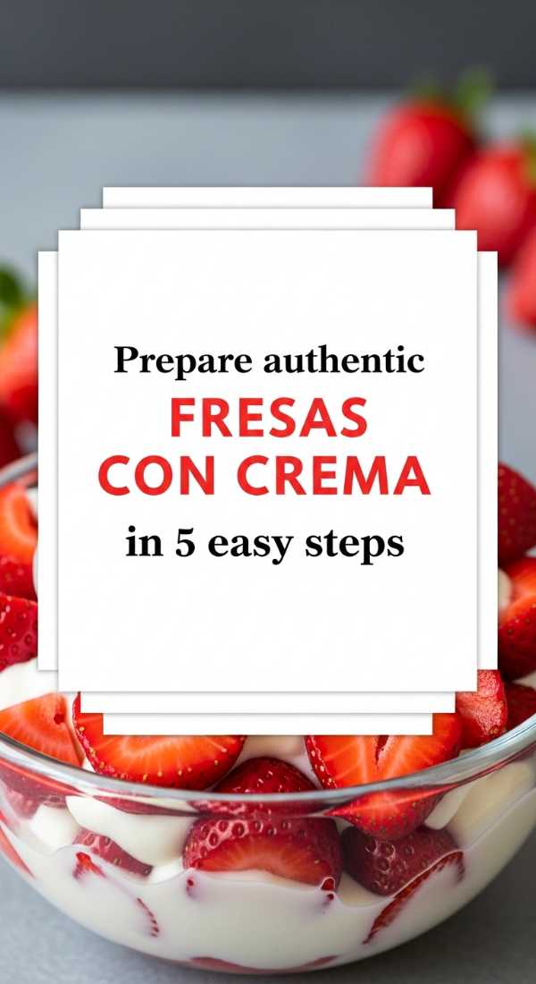 Prepare Authentic Fresas Con Crema In 5 Easy Steps 6a06e6e6c67f4