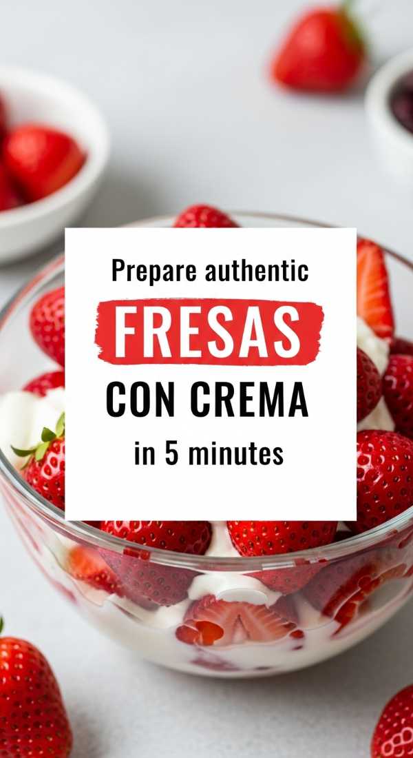Prepare Authentic Fresas Con Crema In 5 Minutes 6a06d01603c5d