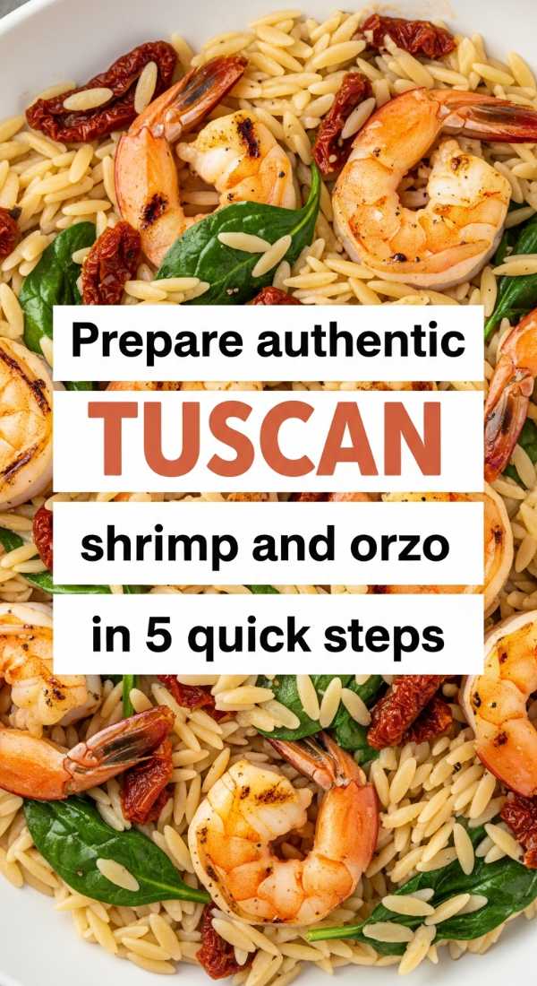 Prepare Authentic Tuscan Shrimp And Orzo In 5 Quick Steps 69f5acd882208