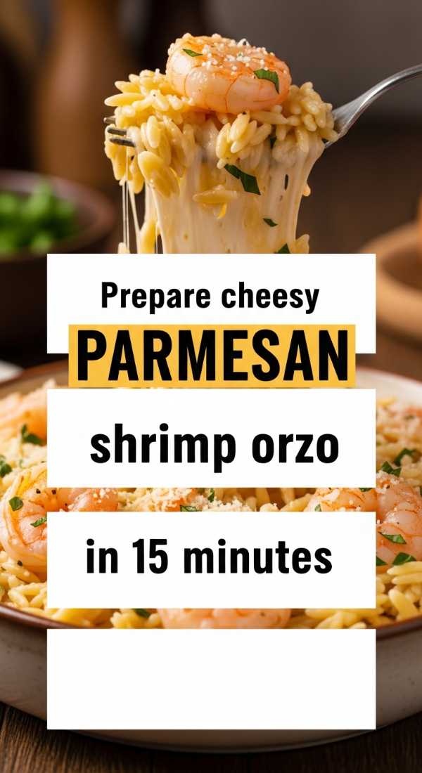 Prepare Cheesy Parmesan Shrimp Orzo In 15 Minutes 69fc1748f34b8