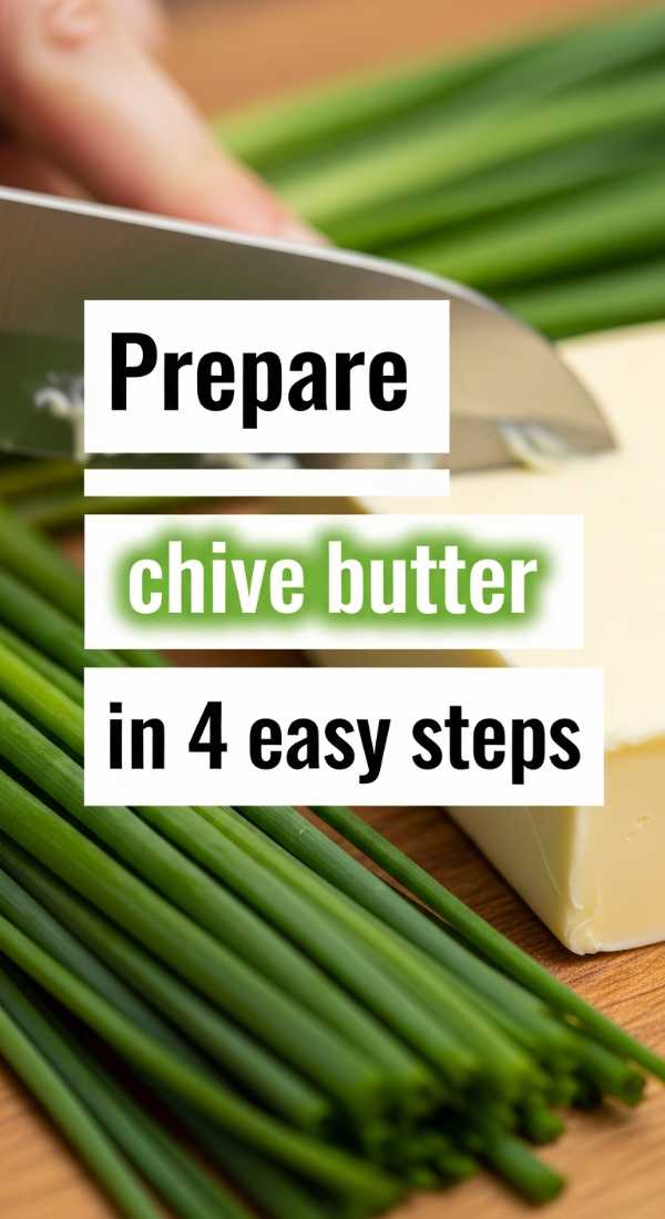 Sizzle & Chill: 10 No-Stress Summer Recipes for Easy Entertaining Prepare Chive Butter In 4 Easy Steps 6a10d06bda187