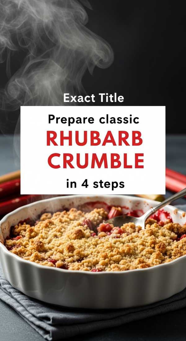 Prepare Classic Rhubarb Crumble In 4 Steps 69fd8cb0b742e