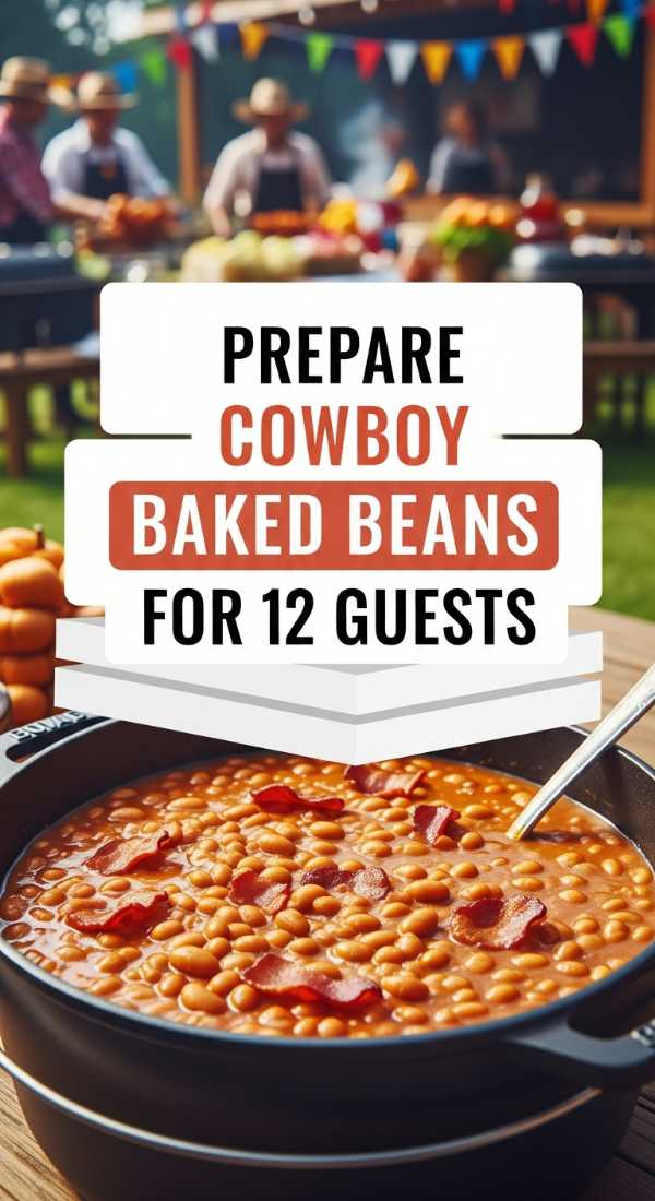 Prepare Cowboy Baked Beans For 12 Guests 6a06cff184956