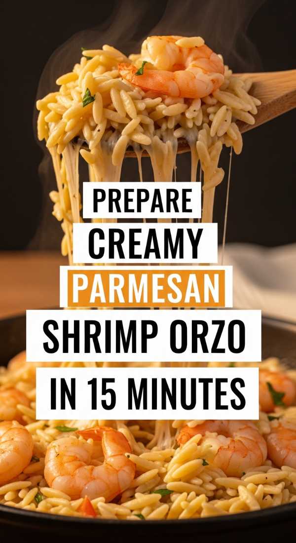 20-Minute Gourmet: Our Best Shrimp Orzo Collection Prepare Creamy Parmesan Shrimp Orzo In 15 Minutes 69f6fdfd419fc