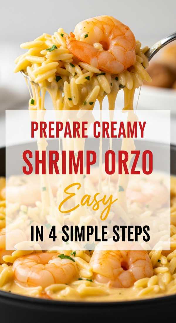 Prepare Creamy Parmesan Shrimp Orzo In 4 Simple Steps 69f71b0f80452