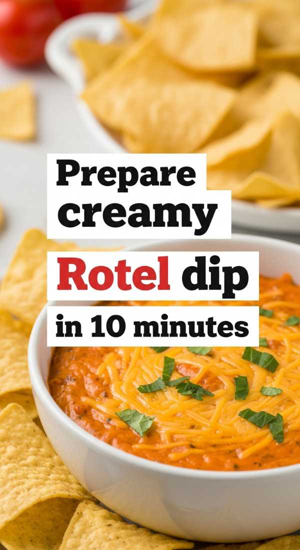 Prepare Creamy Rotel Dip In 10 Minutes 6a10d094bea65
