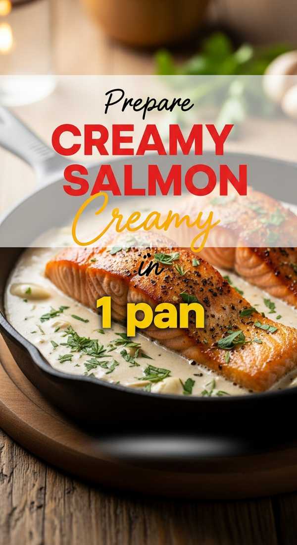 Prepare Creamy Salmon Recipes In 1 Single Pan 6a149627f2c02