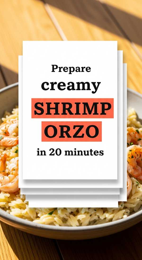Prepare Creamy Shrimp Orzo In 20 Minutes 6a017db7d3464