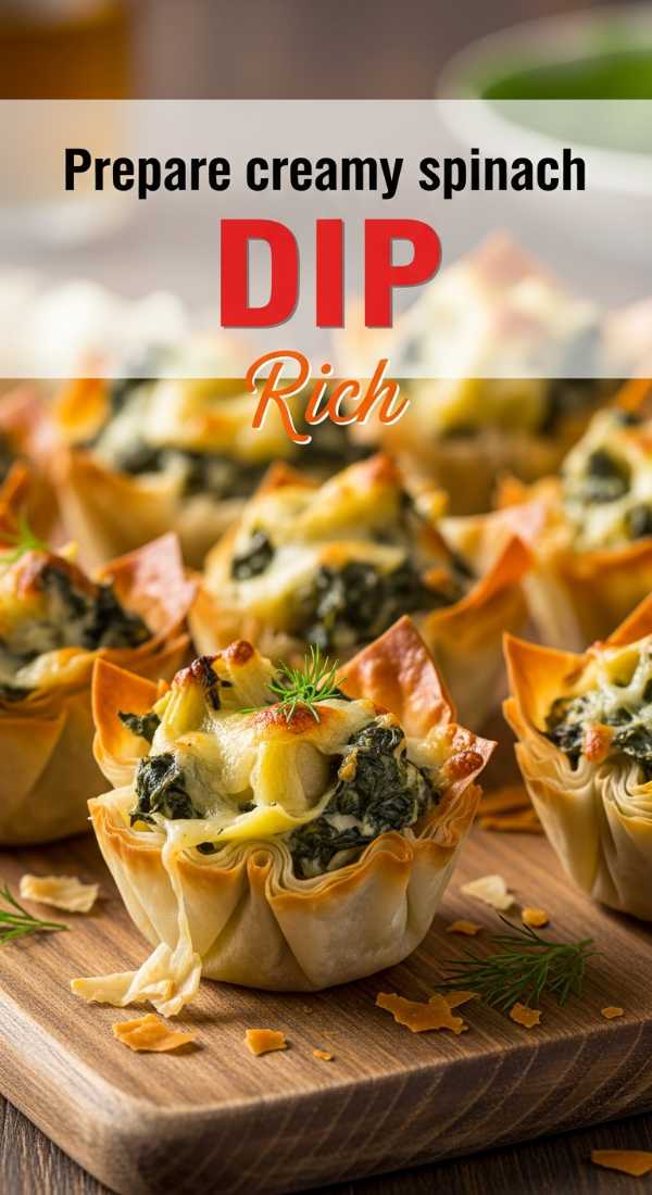 Prepare Creamy Spinach Dip Cups In 15 Minutes 6a1499c8df248