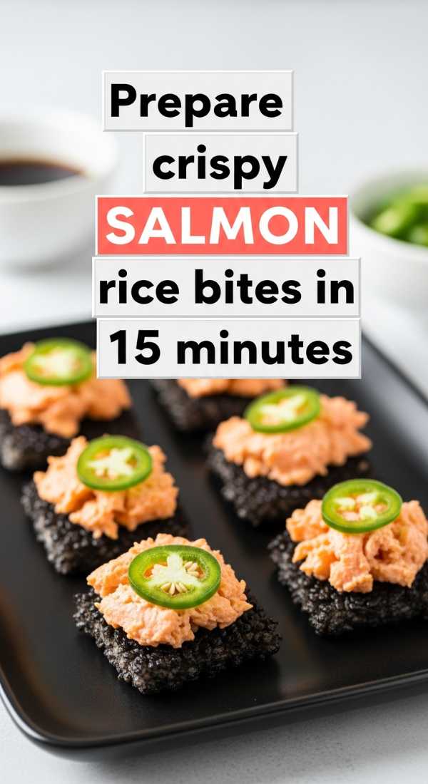 Prepare Crispy Salmon Rice Bites In 15 Minutes 6a017dc3997c1