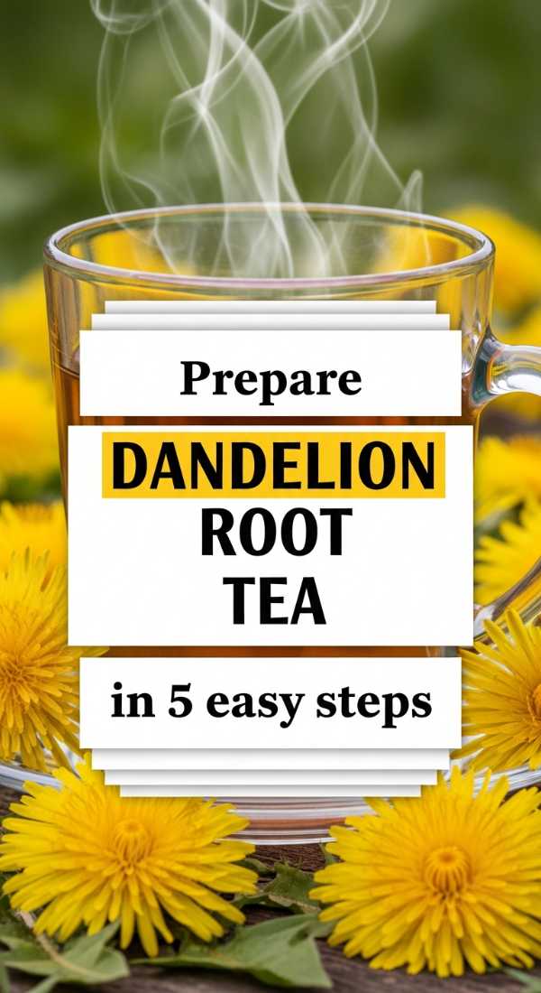 Prepare Dandelion Root Tea In 5 Easy Steps 69f6f4b31e407