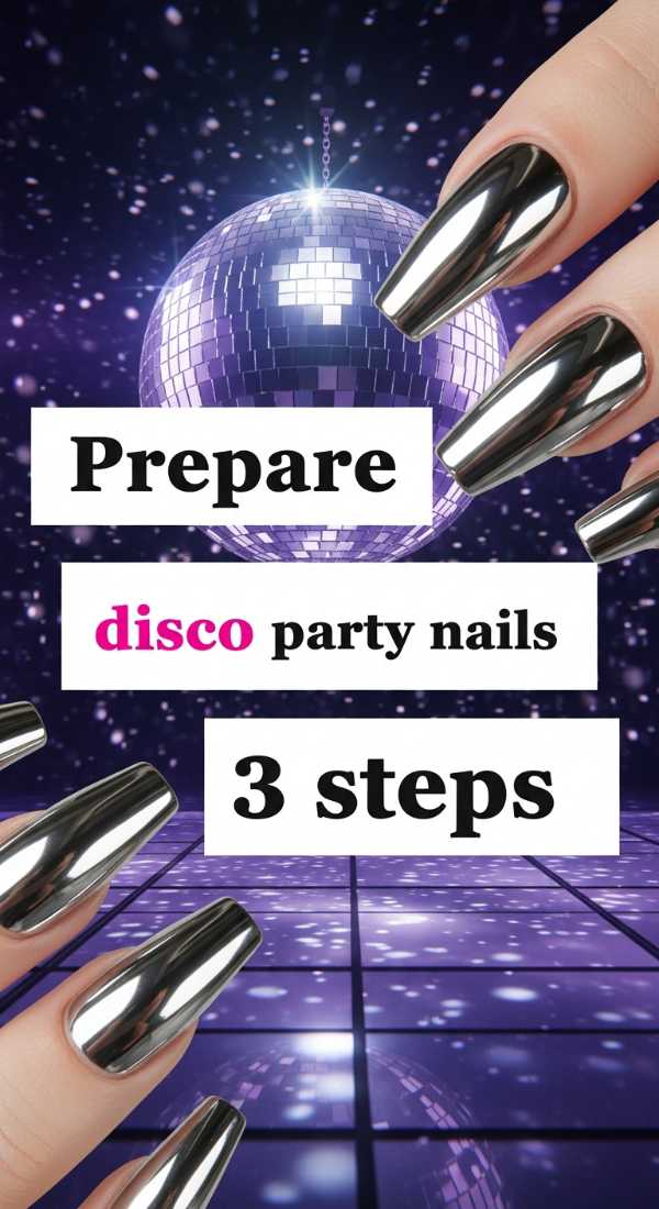 Prepare Disco Party Nails In 3 Steps 69f876ef08d57