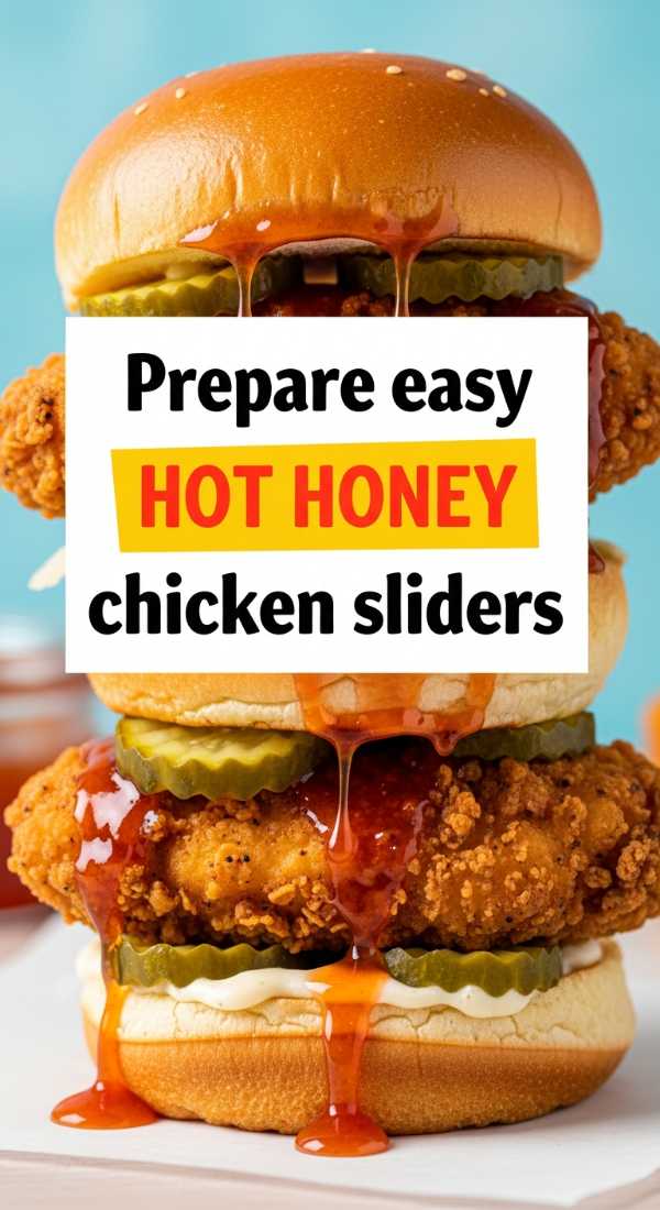 Prepare Easy Hot Honey Chicken Sliders 69f447547fce0