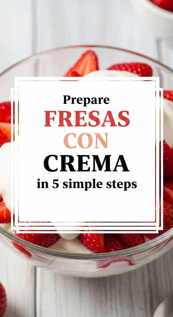 The Summer Kitchen Handbook: Keeping It Cool While Cooking Hot Prepare Fresas Con Crema In 5 Simple Steps 6a0703b385ea6