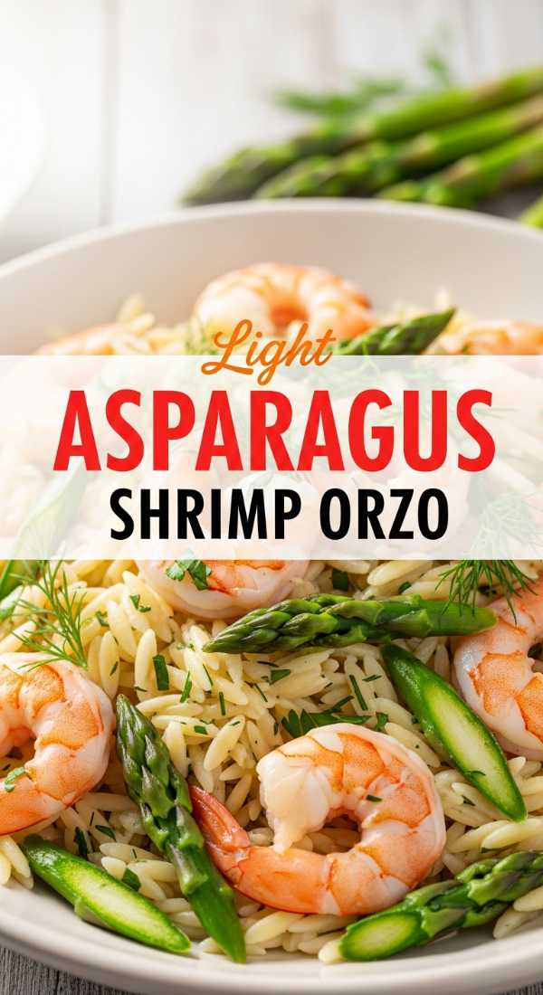 Prepare Fresh Asparagus Shrimp Orzo In 5 Easy Steps 69fd78d53d56d
