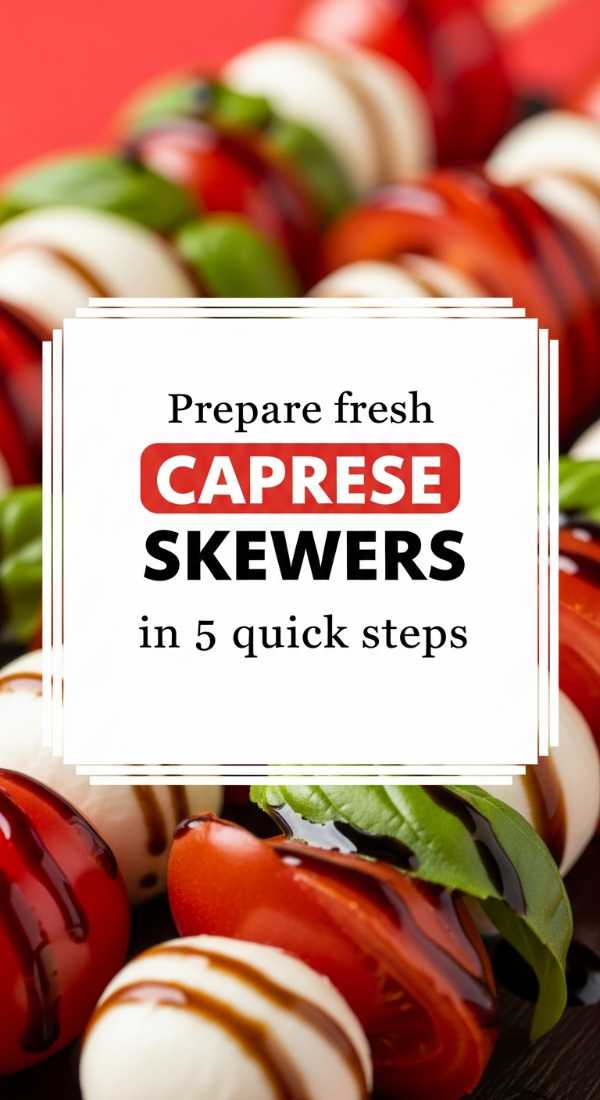 Prepare Fresh Caprese Skewers In 5 Quick Steps 69fd8a9f408e8