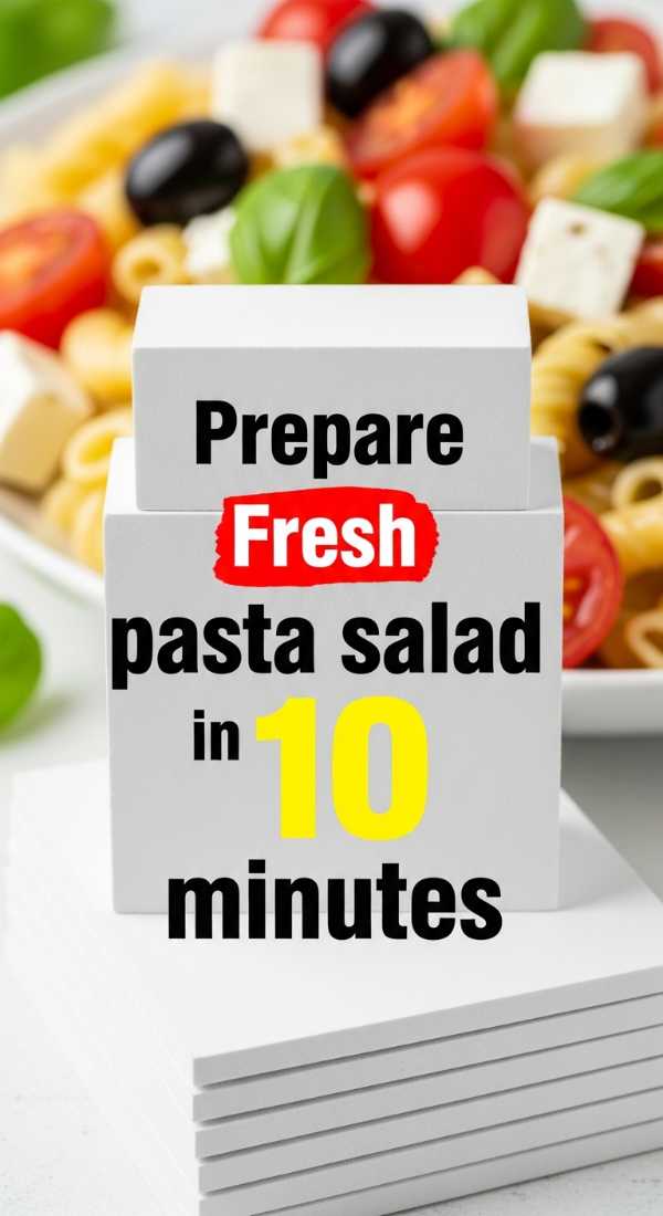 Prepare Fresh Pasta Salad In 10 Minutes 6a10963fde10e