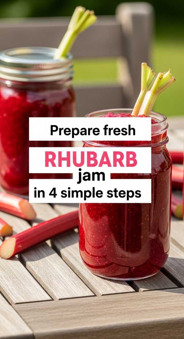 Prepare Fresh Rhubarb Jam In 4 Simple Steps 6a06d01bdcf05