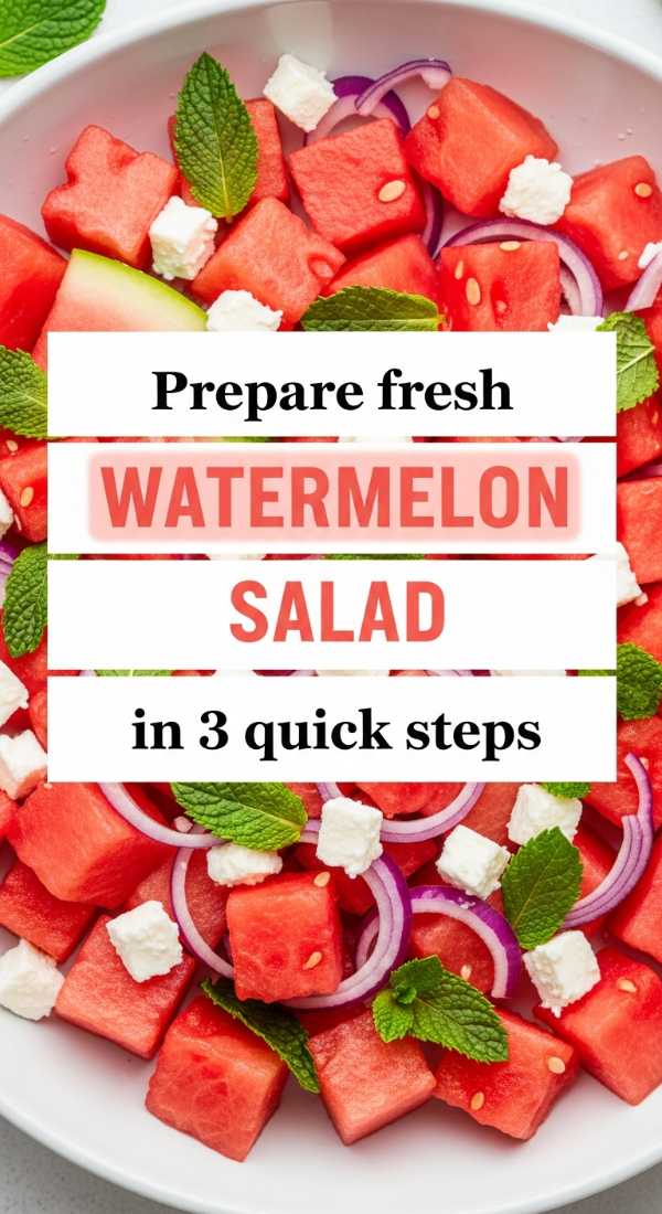 Prepare Fresh Watermelon Salad In 3 Quick Steps 6a06c547a9c5e