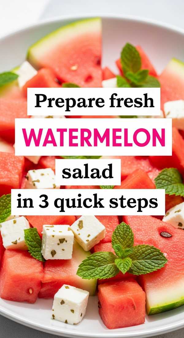 Prepare Fresh Watermelon Salad In 3 Quick Steps 6a0706d0ce115