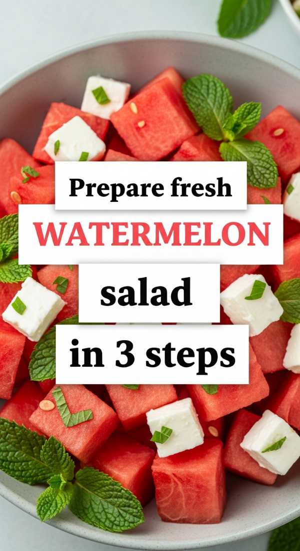 Prepare Fresh Watermelon Salad In 3 Steps 6a0015fecc5d0