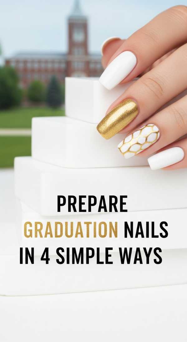 Prepare Graduation Nails In 4 Simple Ways 6a05a53458276