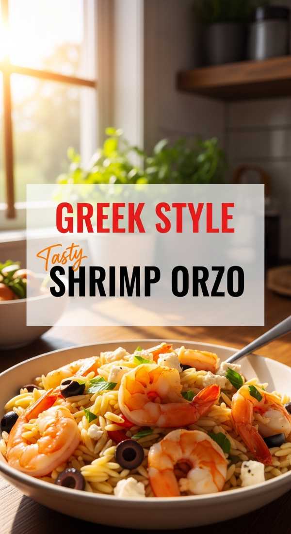 Prepare Greek Style Shrimp Orzo In 3 Easy Steps 69fd78d45bf0a