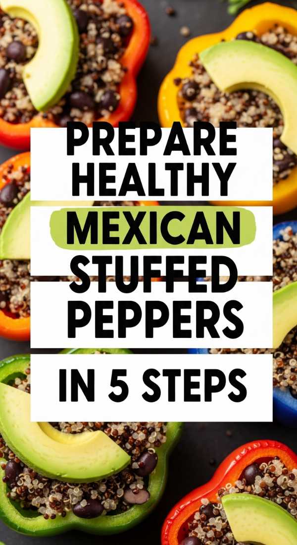 Prepare Healthy Mexican Stuffed Peppers In 5 Steps 6a142b510c5db