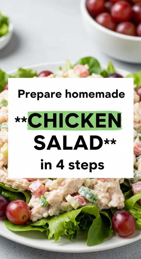 Prepare Homemade Chicken Salad In 4 Steps 6a06ee5dde02f