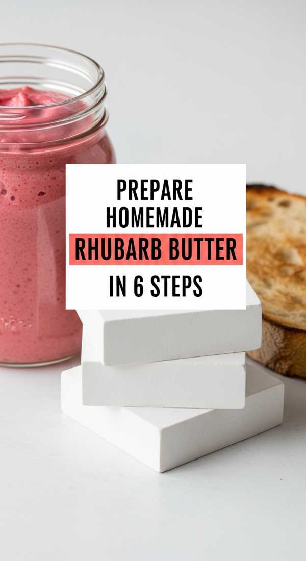 Prepare Homemade Rhubarb Butter In 6 Steps 6a001a87713ab