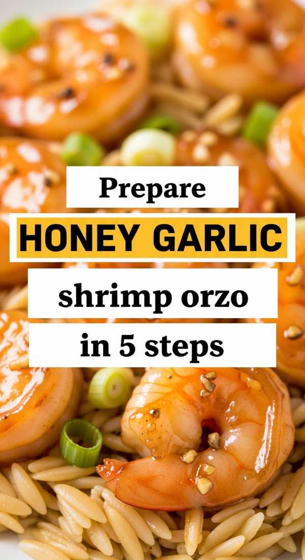 Prepare Honey Garlic Shrimp Orzo In 5 Steps 69f47b41c650f