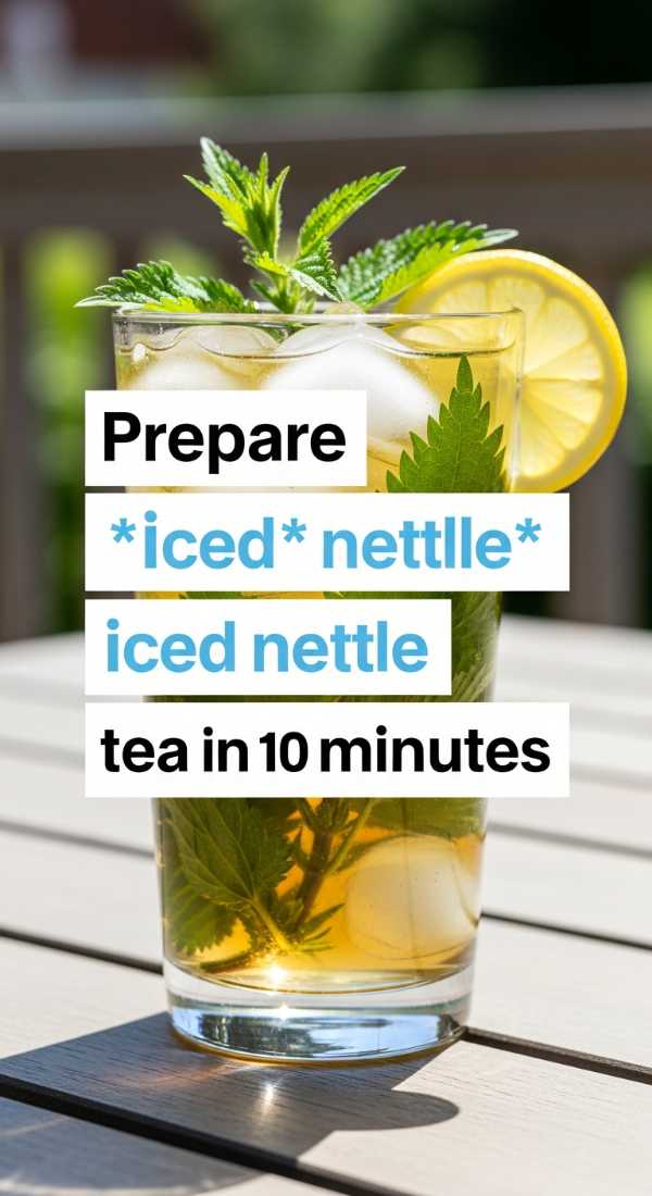 Prepare Iced Nettle Tea In 10 Minutes 69f47b3b104b2