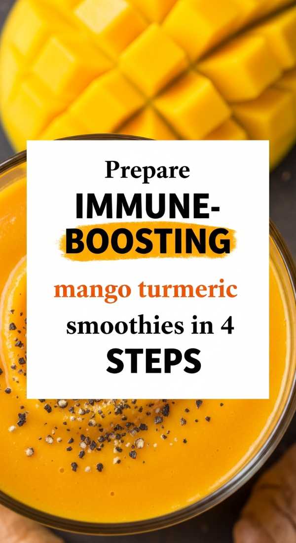 Prepare Immune Boosting Mango Turmeric Smoothies In 4 Steps 69f47b3cd290a