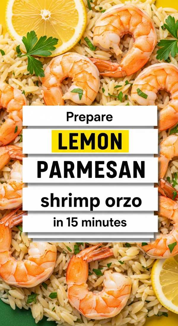 Prepare Lemon Parmesan Shrimp Orzo In 15 Minutes 69f47b3d7d428