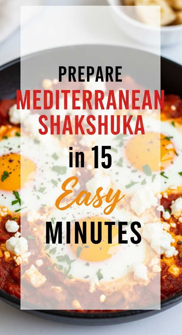Prepare Mediterranean Shakshuka In 15 Easy Minutes 69f71b0710be3