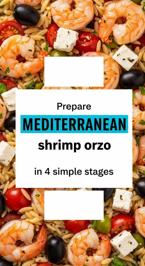 Prepare Mediterranean Shrimp Orzo In 4 Simple Stages 6a0170a7541e7