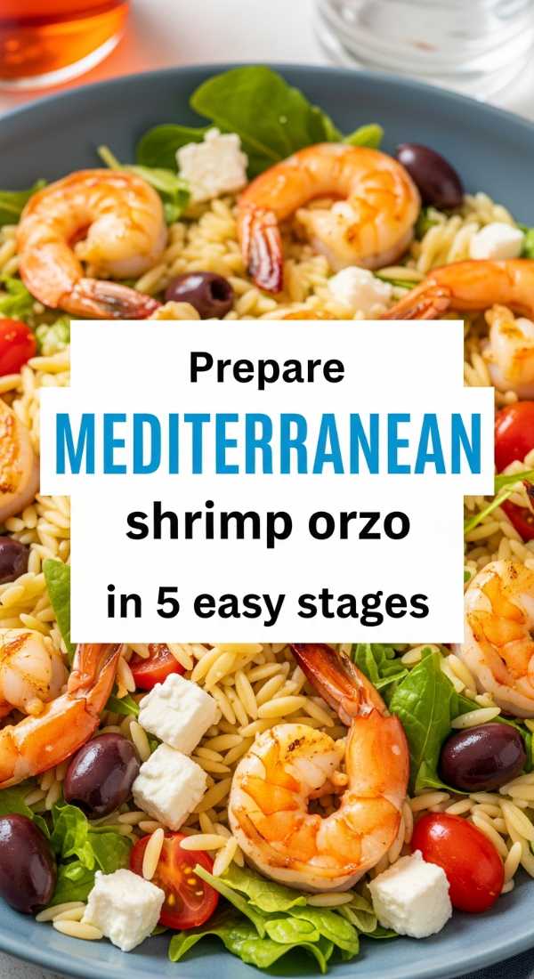 Prepare Mediterranean Shrimp Orzo In 5 Easy Stages 69f47a0946fc2