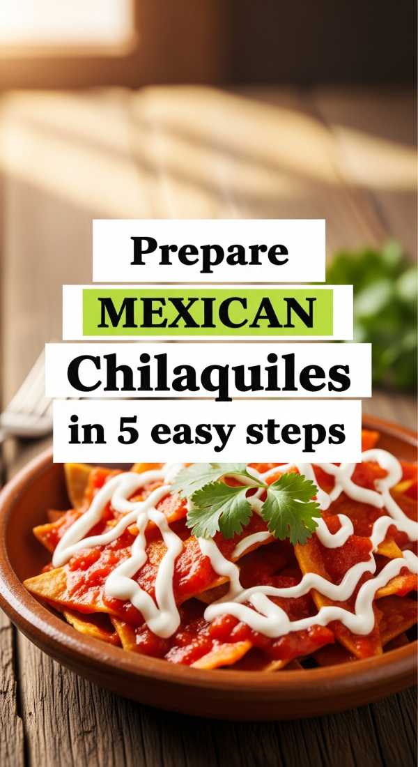 Prepare Mexican Chilaquiles In 5 Easy Steps 6a14296eb93e1