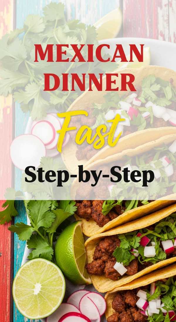 Ditch the Takeout: 5-Ingredient Healthy Dinners for Busy People Prepare Mexican Dinner In 5 Easy Steps 69fd742415b93