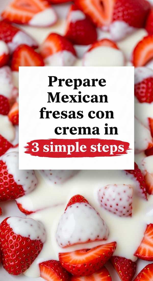 Prepare Mexican Fresas Con Crema In 3 Simple Steps 6a07024b9d0c3