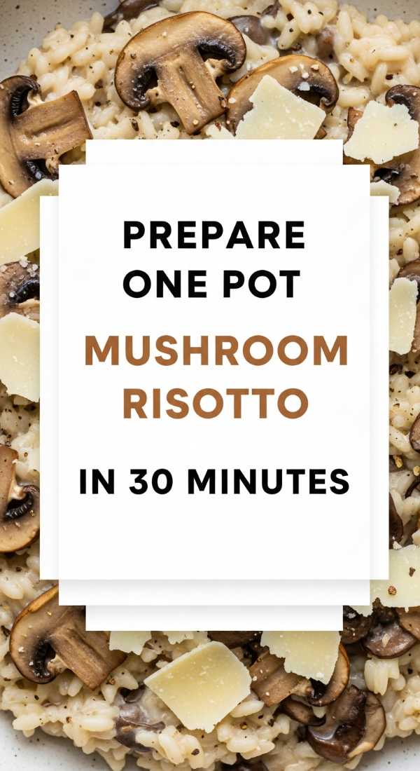 Prepare One Pot Mushroom Risotto In 30 Minutes 69f59f85c93f0