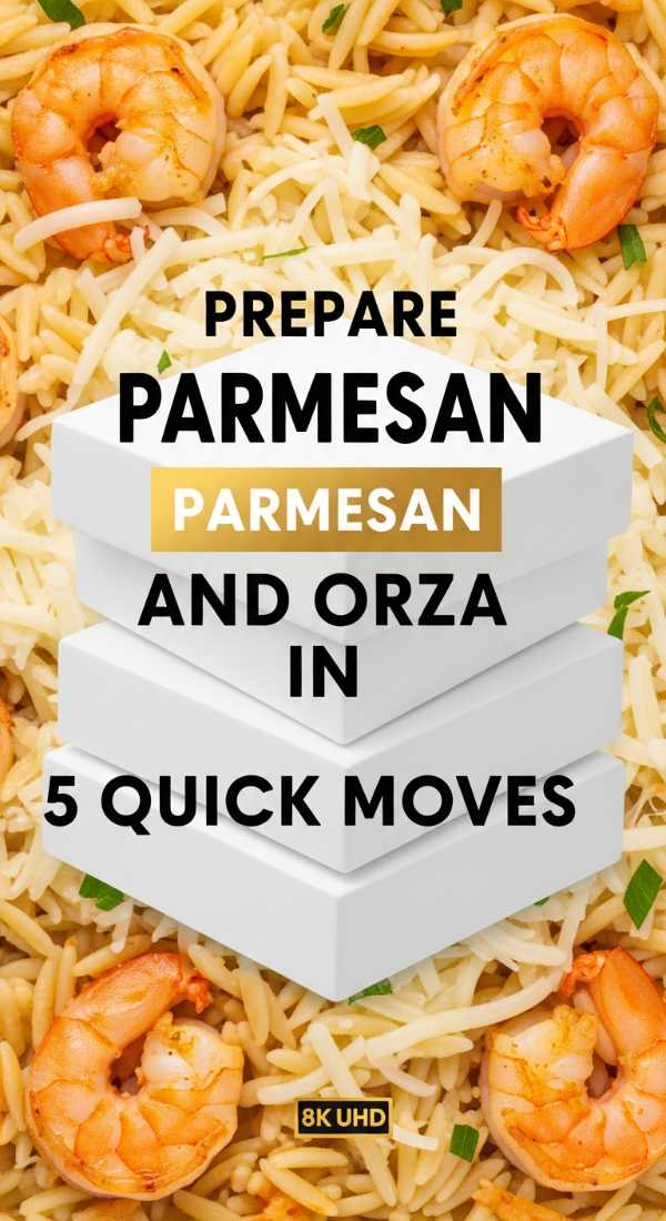Prepare Parmesan Shrimp And Orzo In 5 Quick Moves 69f5acd52da00