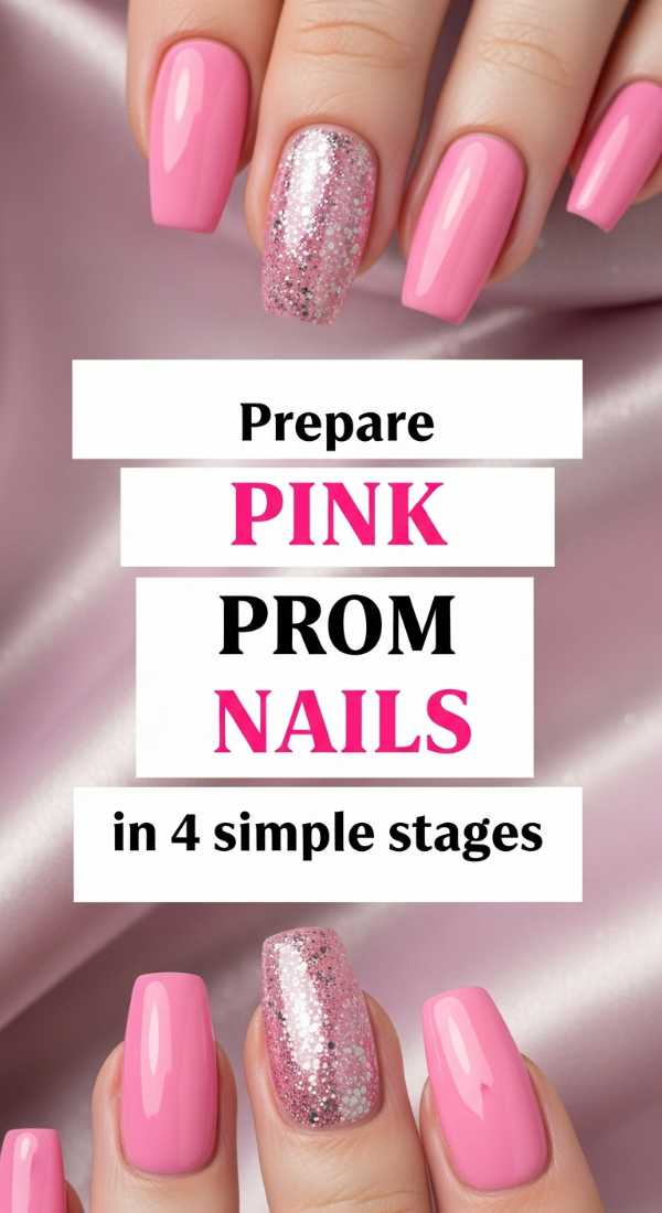 Prepare Pink Prom Nails In 4 Simple Stages 69ff59547508b