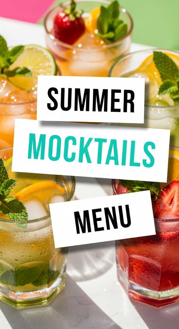 Prepare Refreshing Summer Mocktails In 4 Steps 6a06c92382460